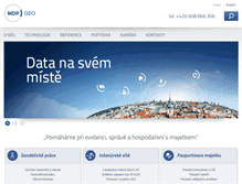 Tablet Screenshot of mdpgeo.cz